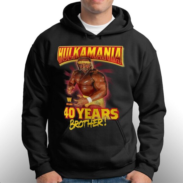 Hulk Hogan 40 Years Brother T-shirt