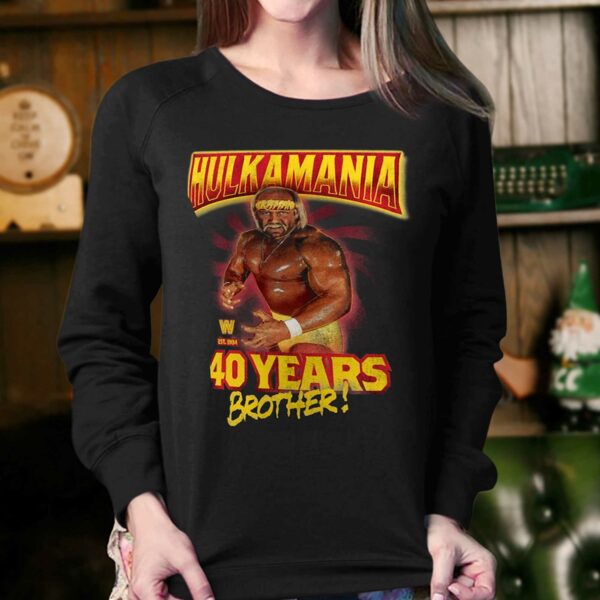 Hulk Hogan 40 Years Brother T-shirt