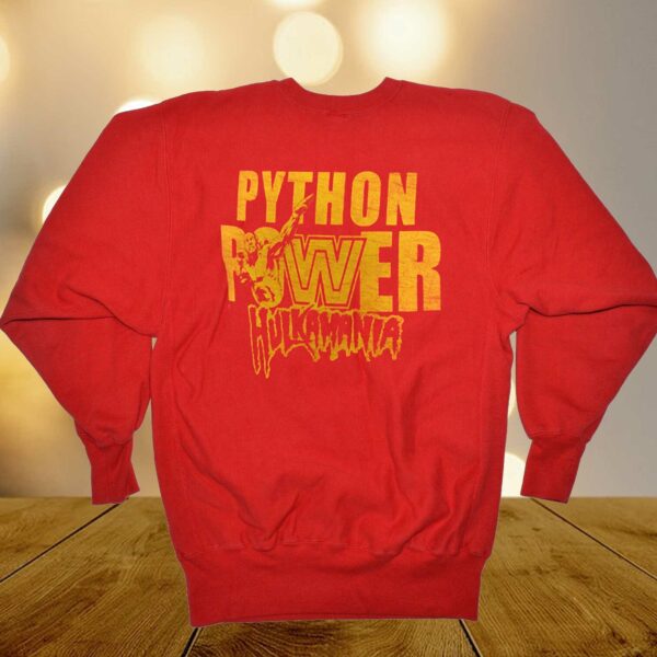 Hulk Hogan 40 Years Python Power T-shirt