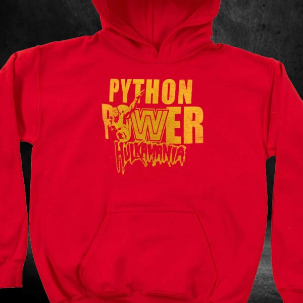 Hulk Hogan 40 Years Python Power T-shirt