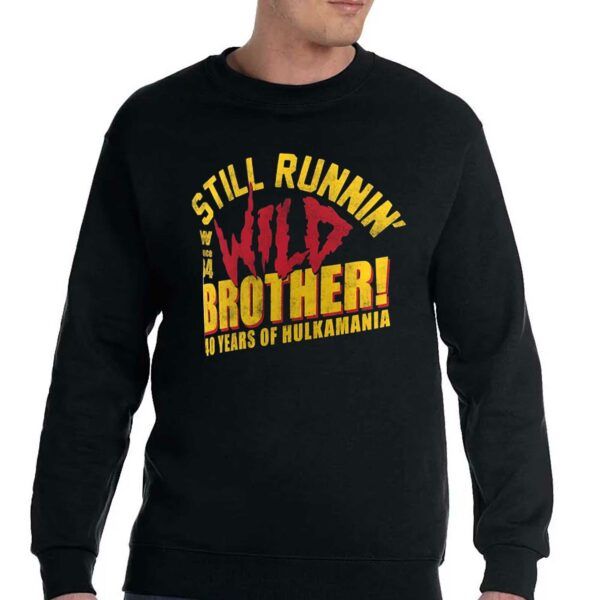 Hulk Hogan 40 Years Still Runnin’ Wild T-shirt