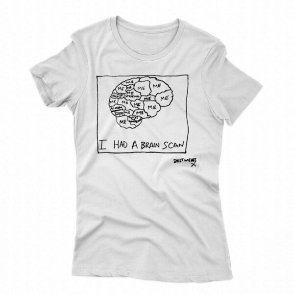 I Had A Brain Scan Best Wishes Shirt