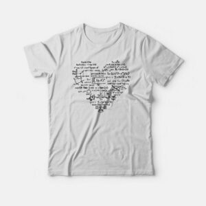 I Heart Math I Love Math T-shirt