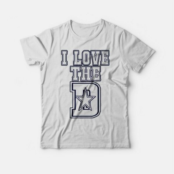 I Love Dallas Cowboys T-shirt