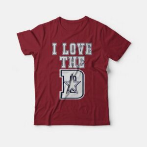 I Love Dallas Cowboys T-shirt 2 I Love Dallas Cowboys T shirt 3