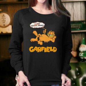 I Love Mental Games Garfield Shirt 4