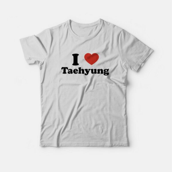 I Love Taehyung BTS T-Shirt