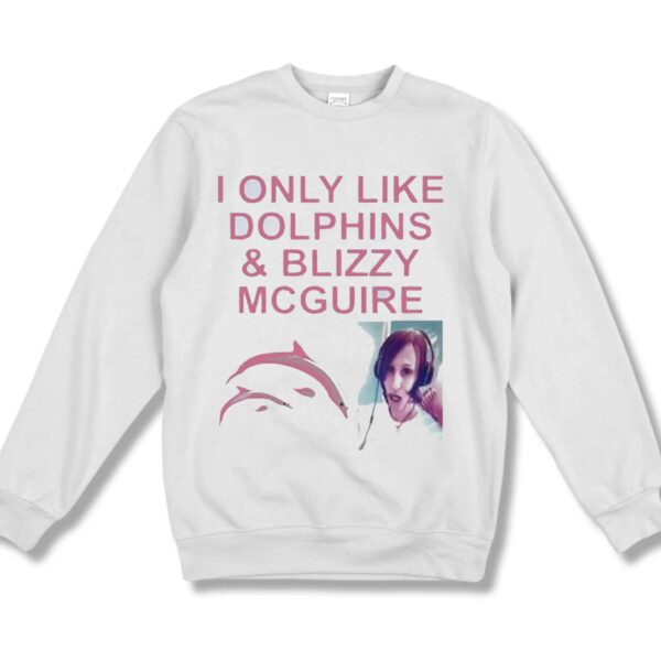 I Only Like Dolphins And Blizzy Mcguire Shirt