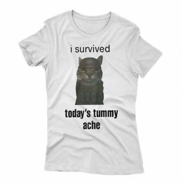 I Survived Today’s Tummy Ache T-shirt