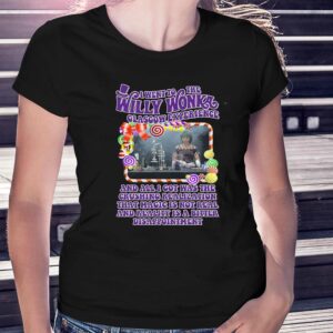 I Went To The Willy Wonka Glasgow Experience Shirt
