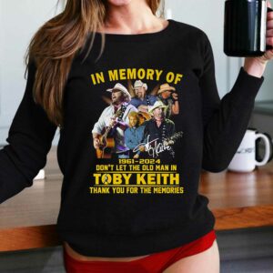 In Memory Of 1961 – 2023 Don’t Let The Old Man In Toby Keith Shirt