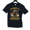 In Memory Of 1974-2024 Matthew Perry Thank You For The Memories T-shirt