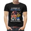 In Memory Of Bob Marley May 11 1981 Thank You For The Memories T-shirt