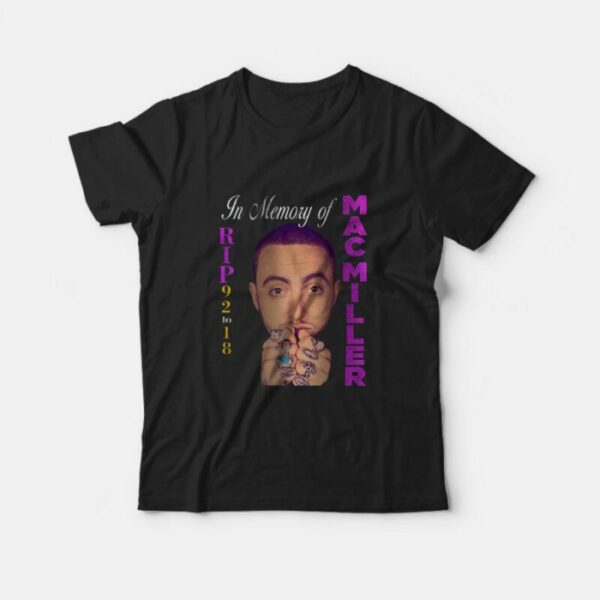 In Memory Of Mac Miller Hip Hop Legend T-Shirt