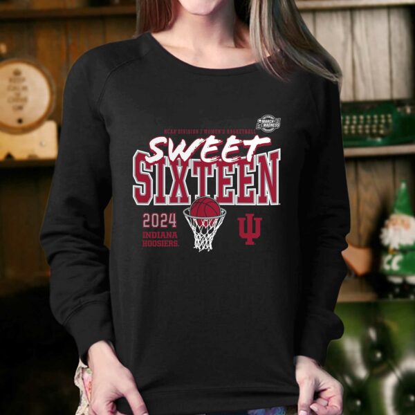 Indiana Hoosiers 2024 Ncaa Tournament March Madness Sweet 16 Fast Break T-shirt