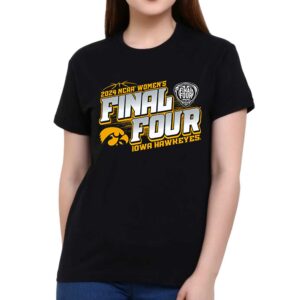 Iowa Hawkeyes 2024 Ncaa Women’s Basketball Tournament March Madness Final Four T-shirt