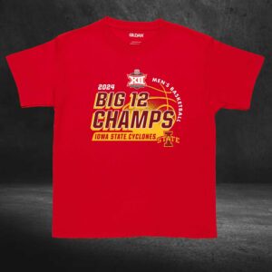 Iowa State Cyclones 2024 Big 12 Men's Basketball Conference Tournament Champions Locker Room T-shirt 3 Iowa State Cyclones 2024 Big 12 Mens Basketball Conference Tournament Champions Locker Room T shirt 4