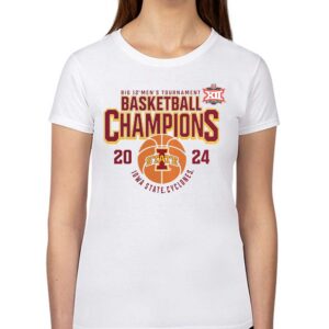 Iowa State Cyclones 2024 Big 12 Men’s Basketball Conference Tournament Champions T-shirt