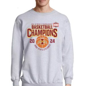 Iowa State Cyclones 2024 Big 12 Men's Basketball Conference Tournament Champions T-shirt 3 Iowa State Cyclones 2024 Big 12 Mens Basketball Conference Tournament Champions T shirt 4