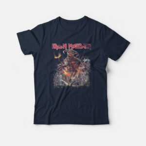 Iron Maiden Red Deer's Classic T-shirt 2 Iron Maiden Red Deers Classic T shirt 3