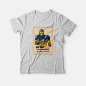 Iron Man I Want You To Do An Infinite Light Punch Medium Punch Light Kick Heavy Punch T-Shirt Iron Man I Want You To Do An Infinite Light Punch Medium Punch Light Kick Heavy Punch T-Shirt