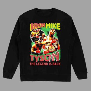 Iron Mike Tyson The Legend Is Back T-shirt 3 Iron Mike Tyson The Legend Is Back T shirt 4