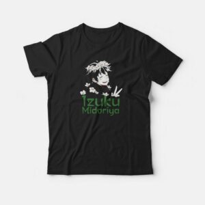 Izuku Midoriya Flower Crown Cute T-shirt Izuku Midoriya Flower Crown Cute T-shirt