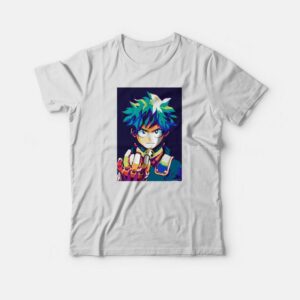 Izuku Midoriya My Hero Academia T-shirt Vintage Izuku Midoriya My Hero Academia T-shirt Vintage