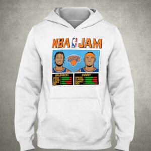Jalen Brunson Josh Hart New York Knicks Homage Unisex Nba Jam T-shirt 2 Jalen Brunson Josh Hart New York Knicks Homage Unisex Nba Jam T shirt 3