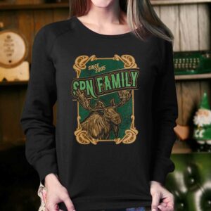 Jared Padalecki's Spn Family Moose Shirt 3 Jared Padaleckis Spn Family Moose Shirt 4