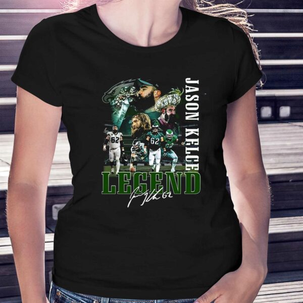 Jason Kelce Legend 2011-2024 Thank You For The Memories T-shirt