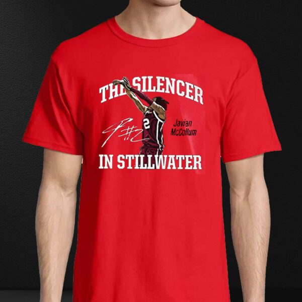 Javian Mccollum The Silencer In Stillwater Shirt