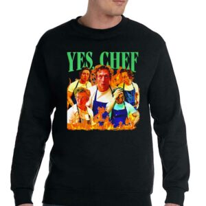 Jeremy Allen Yes Chef T-shirt 3 Jeremy Allen Yes Chef T shirt 4