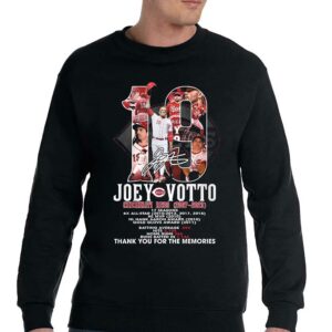 Joey Votto Cincinnati Reds 2007 2023 Thank You For The Memories T shirt 4