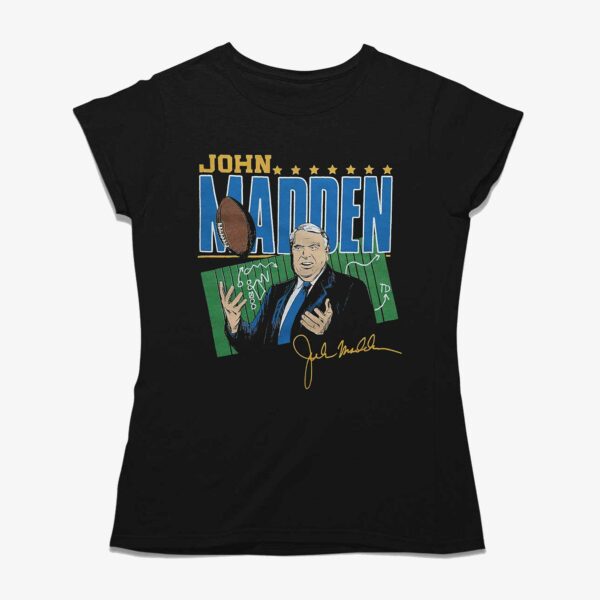 John Madden Signature Shirt