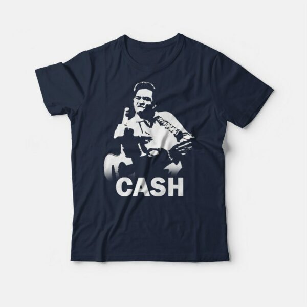 Johnny Cash The Bird T-shirt