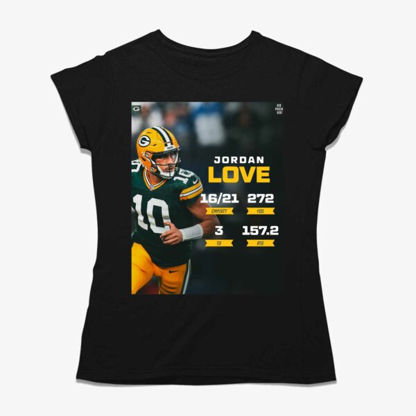 Jordan Love Green Bay Packers Shirt