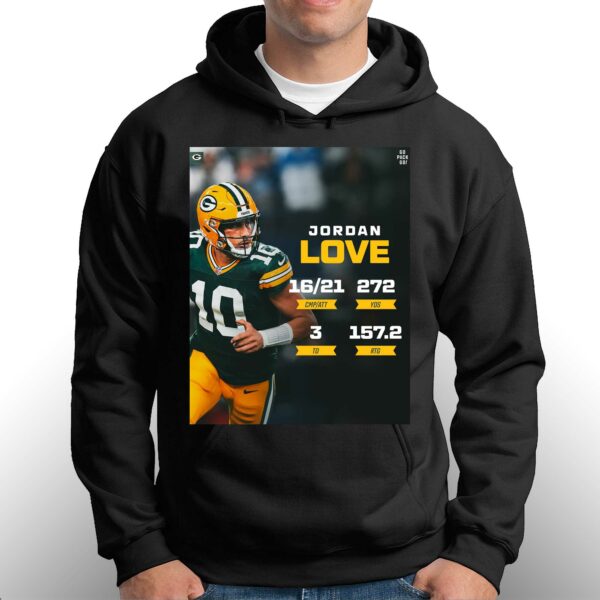 Jordan Love Green Bay Packers Shirt