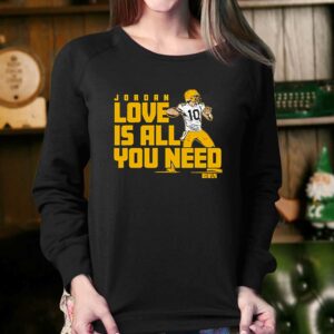 Jordan Love Is All You Need Green Bay Packers Shirt 3 Jordan Love Is All You Need Green Bay Packers Shirt 4
