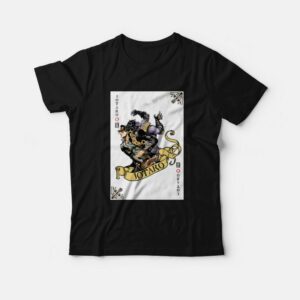 Jotaro Kujo Card T-shirt Joker JoJo's Bizarre 1 Jotaro Kujo Card T shirt Joker JoJos Bizarre 2