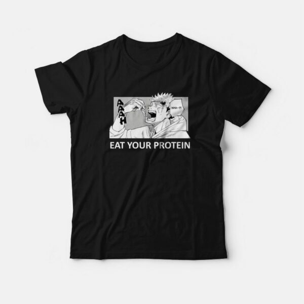 Jujutsu Kaisen Eat Your Protein T-Shirt