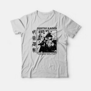 Jujutsu Kaisen T-Shirt Yuji Nobara Toge Megumi Maki Panda 2 Jujutsu Kaisen T Shirt Yuji Nobara Toge Megumi Maki Panda 3