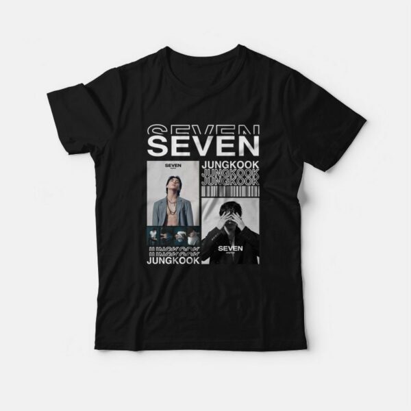 Jungkook BTS Seven Single Kpop T-Shirt