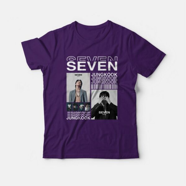 Jungkook BTS Seven Single Kpop T-Shirt