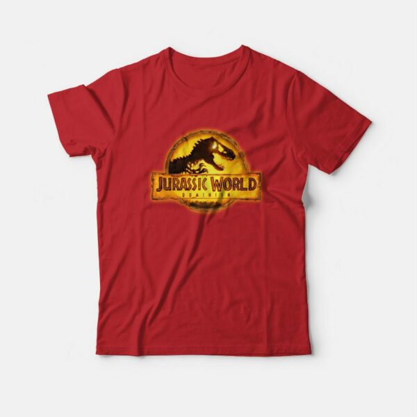 Jurassic World Dominion T-Rex Logo T-Shirt