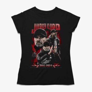 Jurgen Klopp 2015 – 2024 Liverpool Thank You For The Memories T-shirt