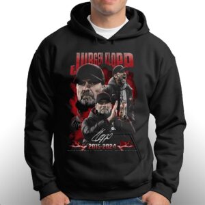 Jurgen Klopp 2015 2024 Liverpool Thank You For The Memories T shirt 3