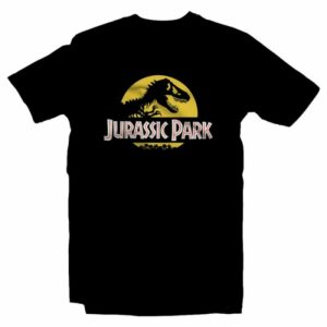 Jurrasic Park Logo Black T-Shirt Jurrasic Park Logo Black T-Shirt