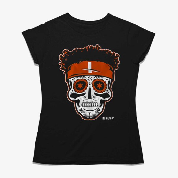 Justin Fields Sugar Skull Shirt
