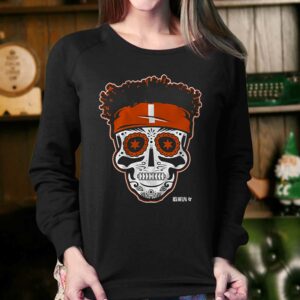Justin Fields Sugar Skull Shirt 3 Justin Fields Sugar Skull Shirt 4